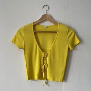 WILFRED FREE yellow t-shirt